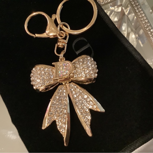 - Beautiful Dior key chain New in velvet pouch last one - Picture 1 of 3